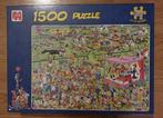 Jan van Haasteren - Ascot Paardenrace - (1500 stuks), Ophalen of Verzenden, 500 t/m 1500 stukjes, Gebruikt, Legpuzzel
