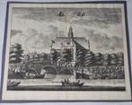 Antieke prent Amsterdam Noorderkerk 1693 C. Commelin, Antiek en Kunst, Kunst | Etsen en Gravures, Verzenden