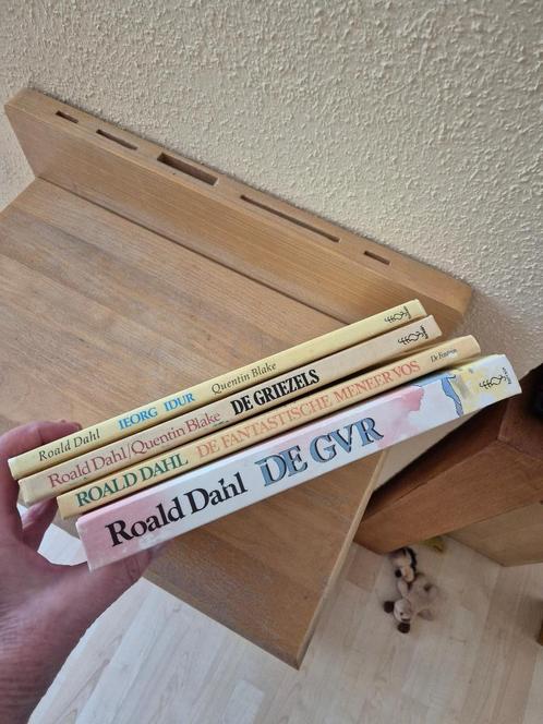 ROALD DAHL 4x: GVR, Meneer Vos, Griezels, Ieorg Idur, nieuw, Boeken, Kinderboeken | Jeugd | 10 tot 12 jaar, Zo goed als nieuw