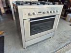 Gasfornuis 5 pits met hete luchtoven teab, Ophalen, Gebruikt, 60 cm of meer, 4 kookzones