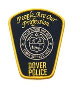 Patch / Embleem USA Police Dover NH, Verzenden, Overige soorten, Amerika, Embleem of Badge