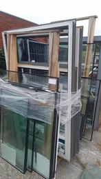 Alu kozijnen met draaikiep en vast raam, Doe-het-zelf en Verbouw, Kozijnen en Schuifpuien, Ophalen, Zo goed als nieuw, Kunststof