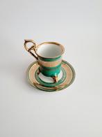 Izgs oude kop en schotel set van 2 vintage servies, Ophalen of Verzenden