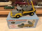 1:43 Dinky Toys Atlas Camion Unic Container Truck Grijs M/B, Hobby en Vrije tijd, Modelauto's | 1:43, Ophalen of Verzenden, Nieuw