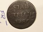 Utrecht, duit 1786 nr.6 (01), Postzegels en Munten, Munten | Nederland, Ophalen of Verzenden, Vóór koninkrijk, Overige waardes