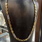 14k gouden ketting plat magnum kingsley schakel