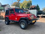 Jeep Wrangler 4.0 Softtop 1993 in concours staat, Auto's, Jeep, Stof, 186 pk, 2500 kg, 450 kg