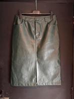Leatherlook rok maat XL, Ophalen, Nieuw, Maat 46/48 (XL) of groter, Zwart