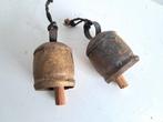 Twee antieke koebellen, Ophalen of Verzenden