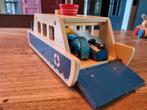 Houten veerboot met autootjes, Kinderen en Baby's, Ophalen, Zo goed als nieuw