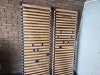 Lattenbodem 70x200 2x, Ophalen, Zo goed als nieuw, 200 cm, Eenpersoons