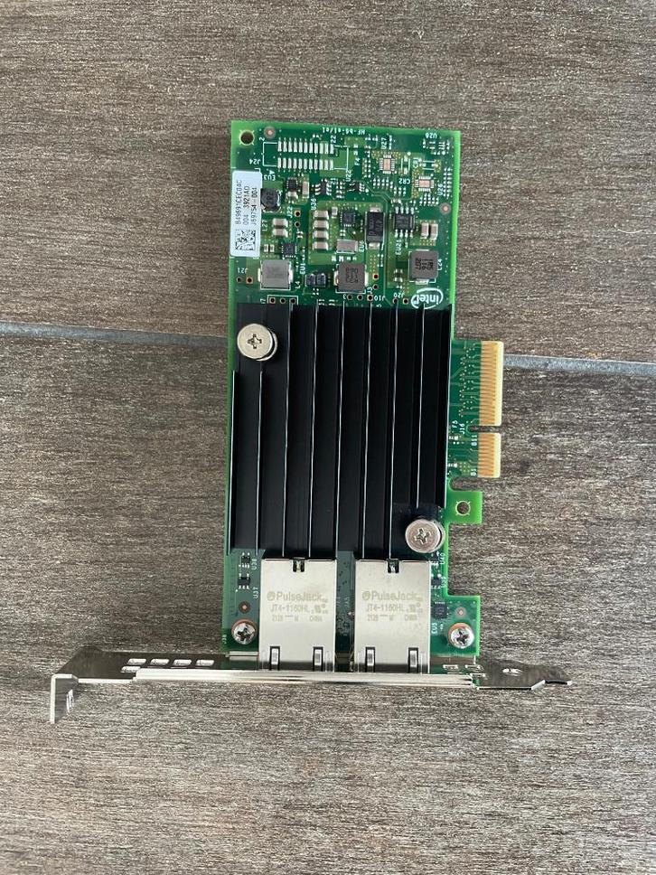 Dell 04V7G2 Intel X550-T2 Converged Network Adapter 10GbE Du, Computers en Software, Netwerkkaarten, Gebruikt, Ophalen of Verzenden