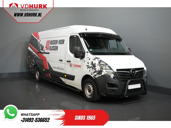 Opel Movano 2.3 CDTI 130 pk L4H2 RWD DEMO 2.5t Trekverm/ Air, Auto's, Bestelauto's, Bedrijf, Te koop, ABS, Airconditioning, Alarm