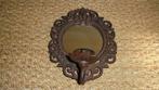 gietijzer spiegeltje 19x23cm, Minder dan 50 cm, Gebruikt, Ophalen of Verzenden, Minder dan 100 cm