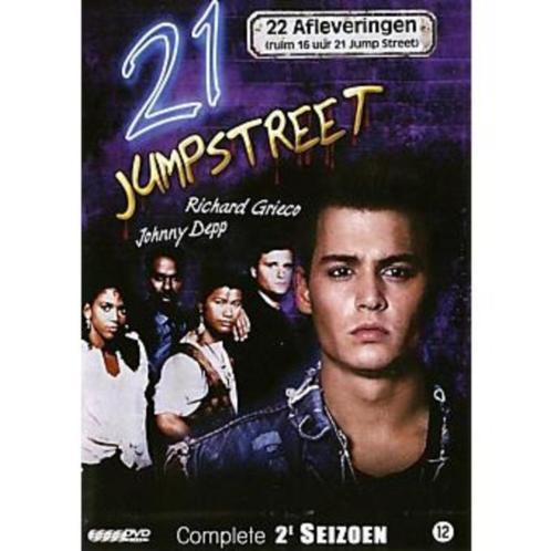 21 Jump Street - Seizoen 2, Sealed Ned. Ondert. 4 dvd box, Cd's en Dvd's, Dvd's | Tv en Series, Nieuw in verpakking, Drama, Boxset