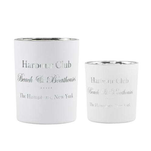 Mars & More Windlicht Harbour Club wit S of M Nieuw!, Huis en Inrichting, Woonaccessoires | Kandelaars en Kaarsen, Nieuw, Kandelaar