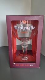 Westmalle bierglas nieuw in doos, Ophalen of Verzenden, Nieuw, Glas of Glazen, Overige merken