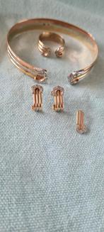 Mooie  gave  combinatieset  model  Cartier  5 delig, Ophalen of Verzenden, Goud, Armband