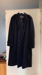 Donkerblauwe winter herenjas. Gevoerd., Ophalen of Verzenden, Zo goed als nieuw, Maat 52/54 (L), Zwart