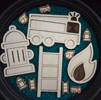 Houten vulvormen Speelset Brandweer - Sensory Play, Generic@generic.com, Nieuw, Button, Overige onderwerpen