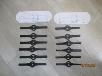 Grastrimmer Kunststofmesjes 135 en 150 mm. !! beschikbaar voor biedingen