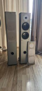 Speakers Lifetec LT 40701, Overige merken, Front, Rear of Stereo speakers, Gebruikt, 120 watt of meer