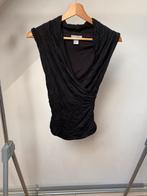 H&M overslag top, H&M, Verzenden, Zwart, Zo goed als nieuw