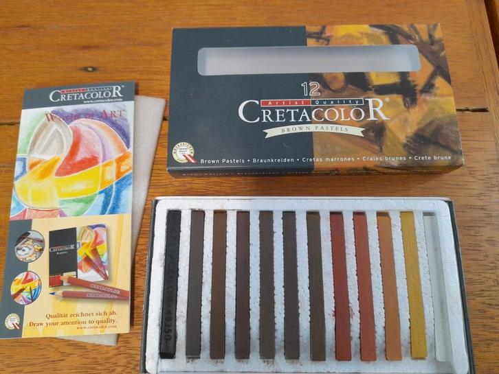 Set cretacolor pastels carree nieuw - pastelkrijt carrees, Hobby en Vrije tijd, Tekenen, Nieuw, Ophalen of Verzenden