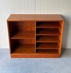 Modulaire Teak Wandkast H.W. Klein Bramin Denmark, Ophalen, Met plank(en), Gebruikt, 100 tot 150 cm