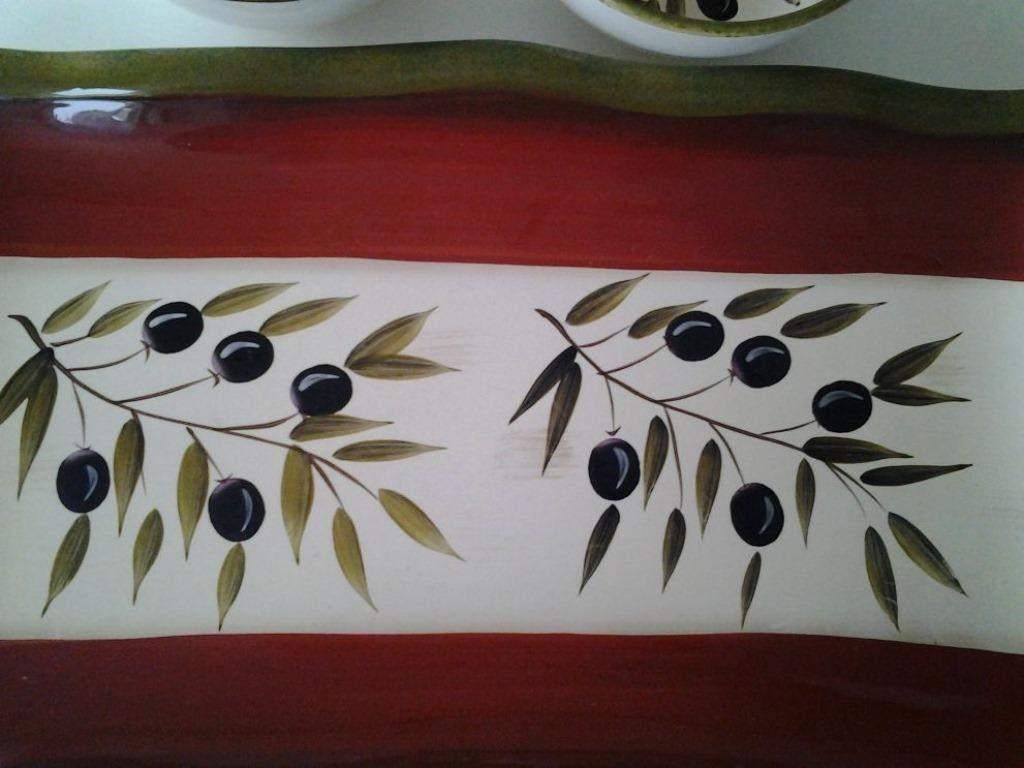 Tapas schaal met vier kommetjes, Ophalen, Overige stijlen, Aardewerk, Schaal of Schalen