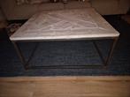 " Jorg Steigerhout salontafel", Huis en Inrichting, Tafels | Salontafels, Ophalen, Gebruikt, Overige materialen, Vierkant