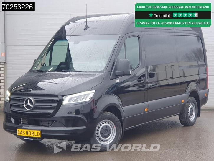 Mercedes Sprinter 319 CDI Automaat L2H2 model 2025 Camera MB, Auto's, Bestelauto's, Bedrijf, Te koop, Achteruitrijcamera, Airconditioning