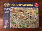 Jan van Haasteren Boerderij bezoek 1500 stukjes, Hobby en Vrije tijd, Denksport en Puzzels, Gebruikt, 500 t/m 1500 stukjes, Ophalen