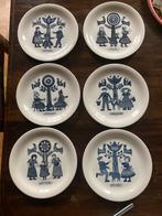 6 ontbijtbordjes, Huis en Inrichting, Ophalen of Verzenden, Porselein, Overige stijlen, Bord(en)
