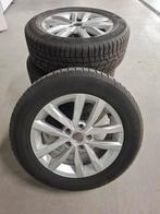 VW Lichtmetalen Velgen met Winterbanden, Auto-onderdelen, Banden en Velgen, Ophalen, Gebruikt, 16 inch, Banden en Velgen