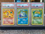 Charizard, Blastoise, Venusaur, PSA 9 Set 2023 Pokémon, Hobby en Vrije tijd, Verzamelkaartspellen | Pokémon, Ophalen of Verzenden