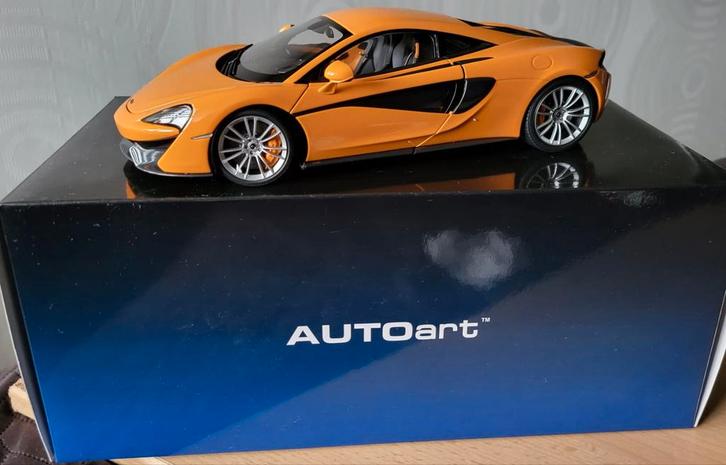 AutoArt McLaren 570S 1:18, Hobby en Vrije tijd, Modelauto's | 1:18, Nieuw, Auto, Autoart, Ophalen of Verzenden