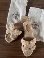 Hermes slippers mt 41, Ophalen of Verzenden, Beige