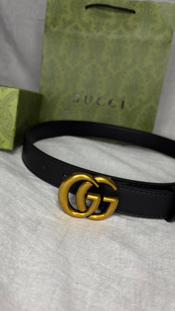 Originele Gucci riem nieuw in doos, Kleding | Dames, Riemen en Ceinturen, Nieuw, 90 tot 100 cm, Zwart, Ophalen of Verzenden