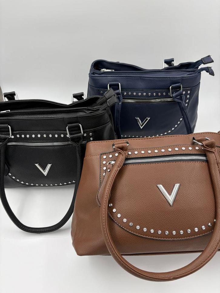 V tas schoudertas 3 kleuren, Sieraden, Tassen en Uiterlijk, Tassen | Damestassen, Zo goed als nieuw, Handtas, Ophalen of Verzenden