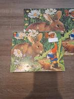Vintage puzzel MB Kabouter en Konijn 200 stukjes, Kinderen en Baby's, Speelgoed | Kinderpuzzels, Ophalen of Verzenden, Zo goed als nieuw