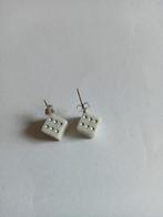 prachtige nieuwe oorstekers dobbelsteentjes, Sieraden, Tassen en Uiterlijk, Oorbellen, Ophalen of Verzenden, Nieuw, Zilver, Overige materialen