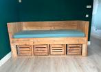 Steigerhouten bed 90x200, Kinderen en Baby's, Ophalen, 85 tot 100 cm, Gebruikt, Lattenbodem