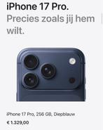 Iphone 17 Pro - Diepblauw - 256GB, Ophalen, Nieuw, Overige typen, Apple iPhone