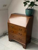 Antieke Secretaire Schrijfkast / Vintage Houten Bureau, Ophalen, Gebruikt, Art Deco / Vintage / Midcentury