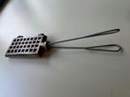metalen wafelijzer, Antiek en Kunst, Ophalen of Verzenden