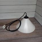 Vintage metalen hanglamp., 50 tot 75 cm, Vintage, Ophalen of Verzenden, Zo goed als nieuw