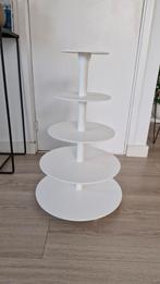 Witte Cupcake Standaard Etagere - 5 Lagen, Ophalen of Verzenden, Zo goed als nieuw