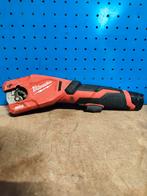 Milwaukee M12 accu pijpsnijder inclusief accu's en lader, Ophalen of Verzenden, Minder dan 600 watt, Vlakschuurmachine