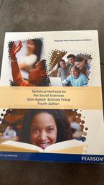 Statistical methods for the social sciences 4e editie, Boeken, Ophalen of Verzenden, Overige niveaus